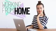 Working From Home // Tips for Staying Organized & Motivated